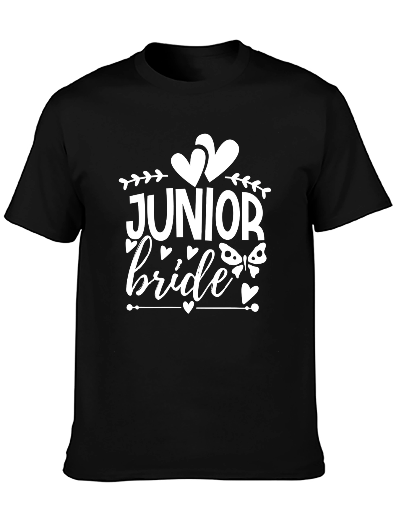 Junior Bride Black T-Shirt