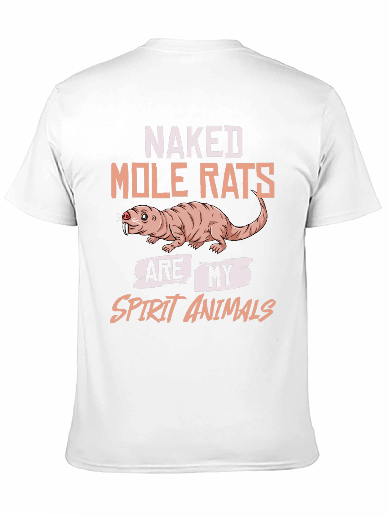 Naked Mole Rat Spirit Animal Graphic T-Shirt