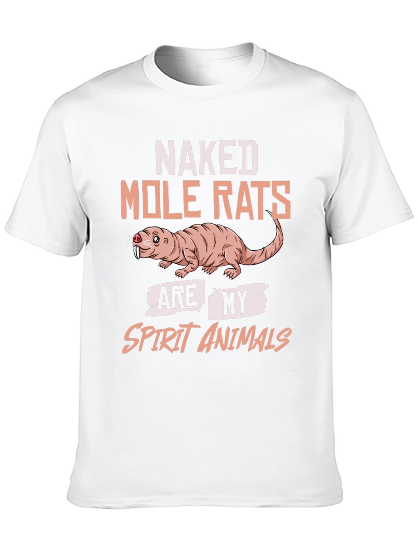 Naked Mole Rat Spirit Animal Graphic T-Shirt