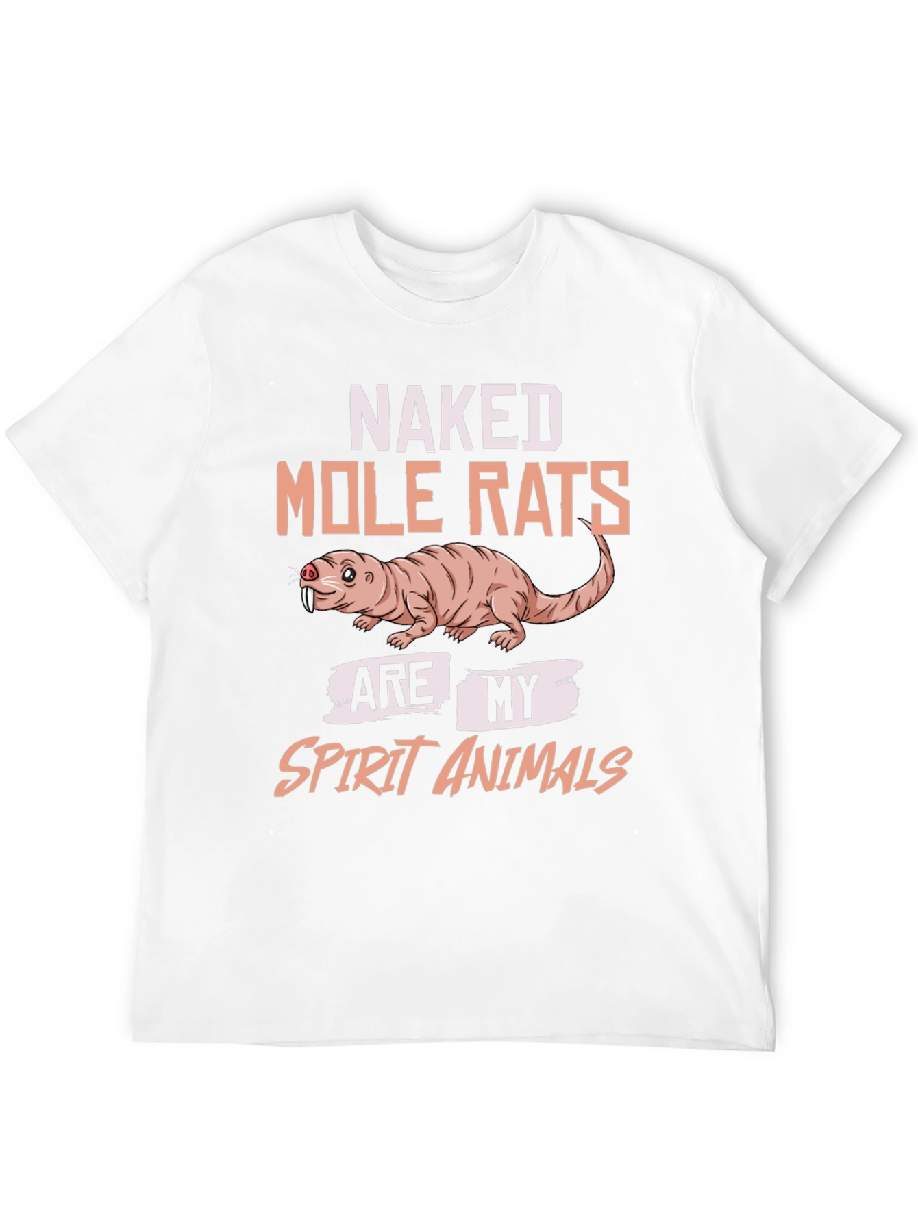 Naked Mole Rat Spirit Animal Graphic T-Shirt