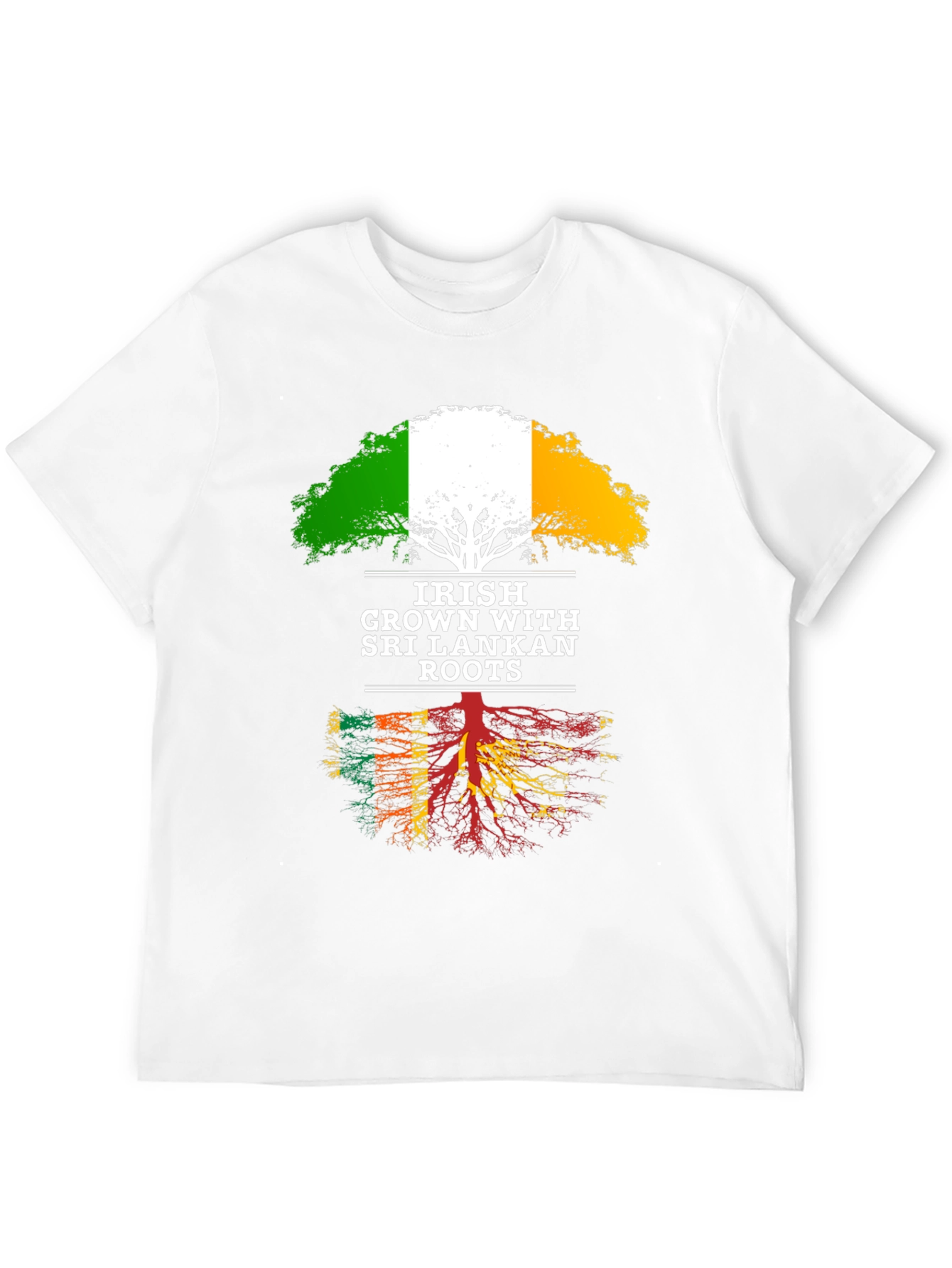 Irish Grown with Sri Lankan Roots T-Shirt