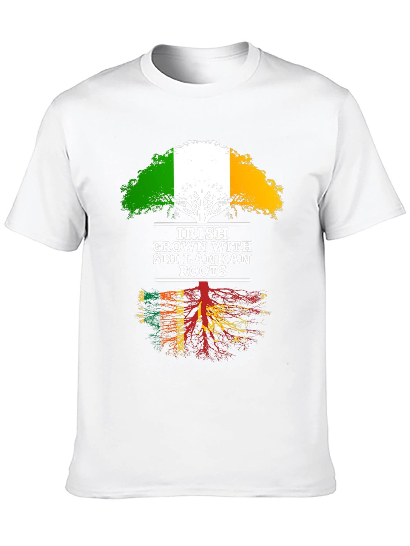Irish Grown with Sri Lankan Roots T-Shirt