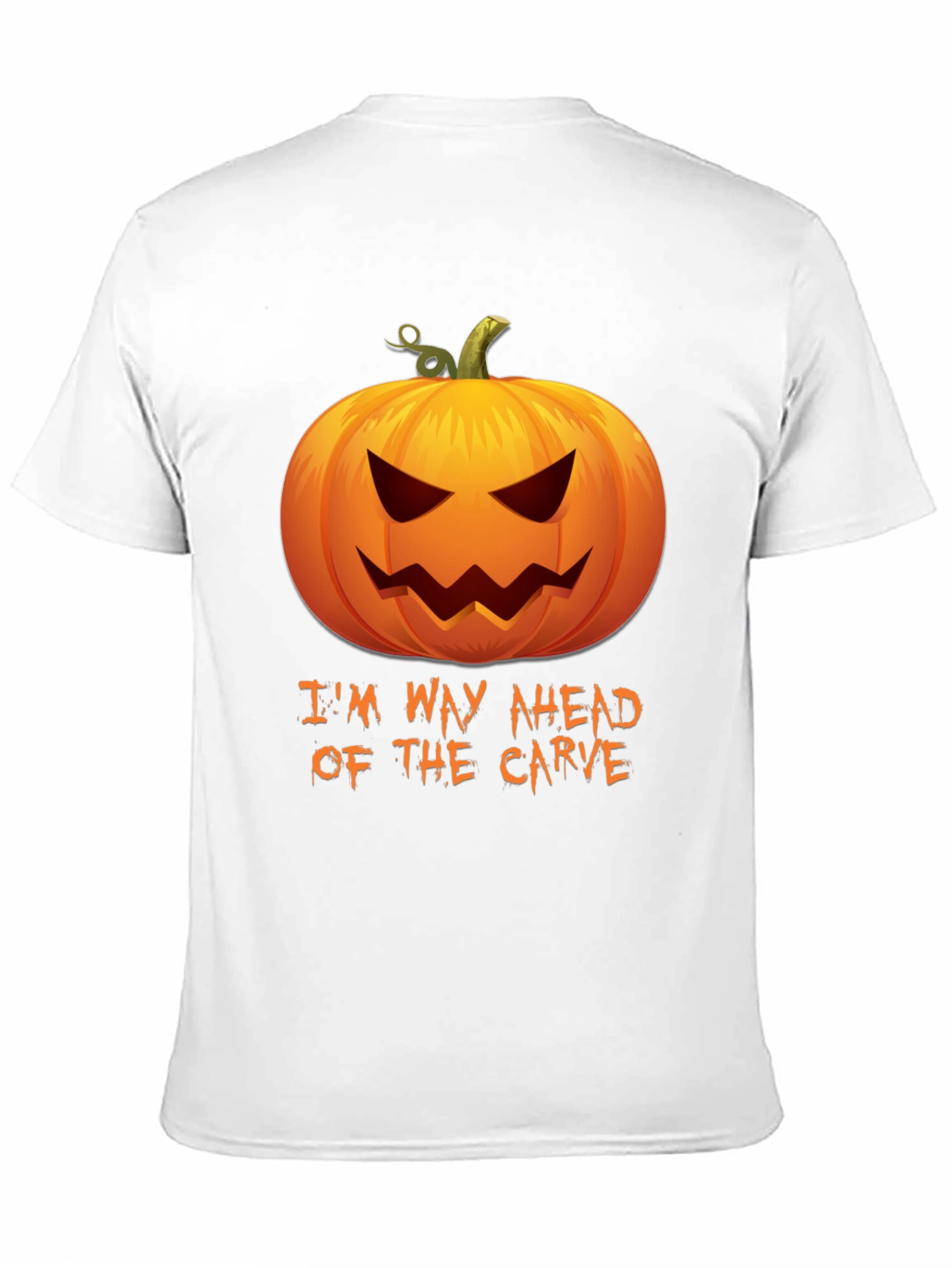 Halloween Pumpkin T-Shirt - Im Way Ahead