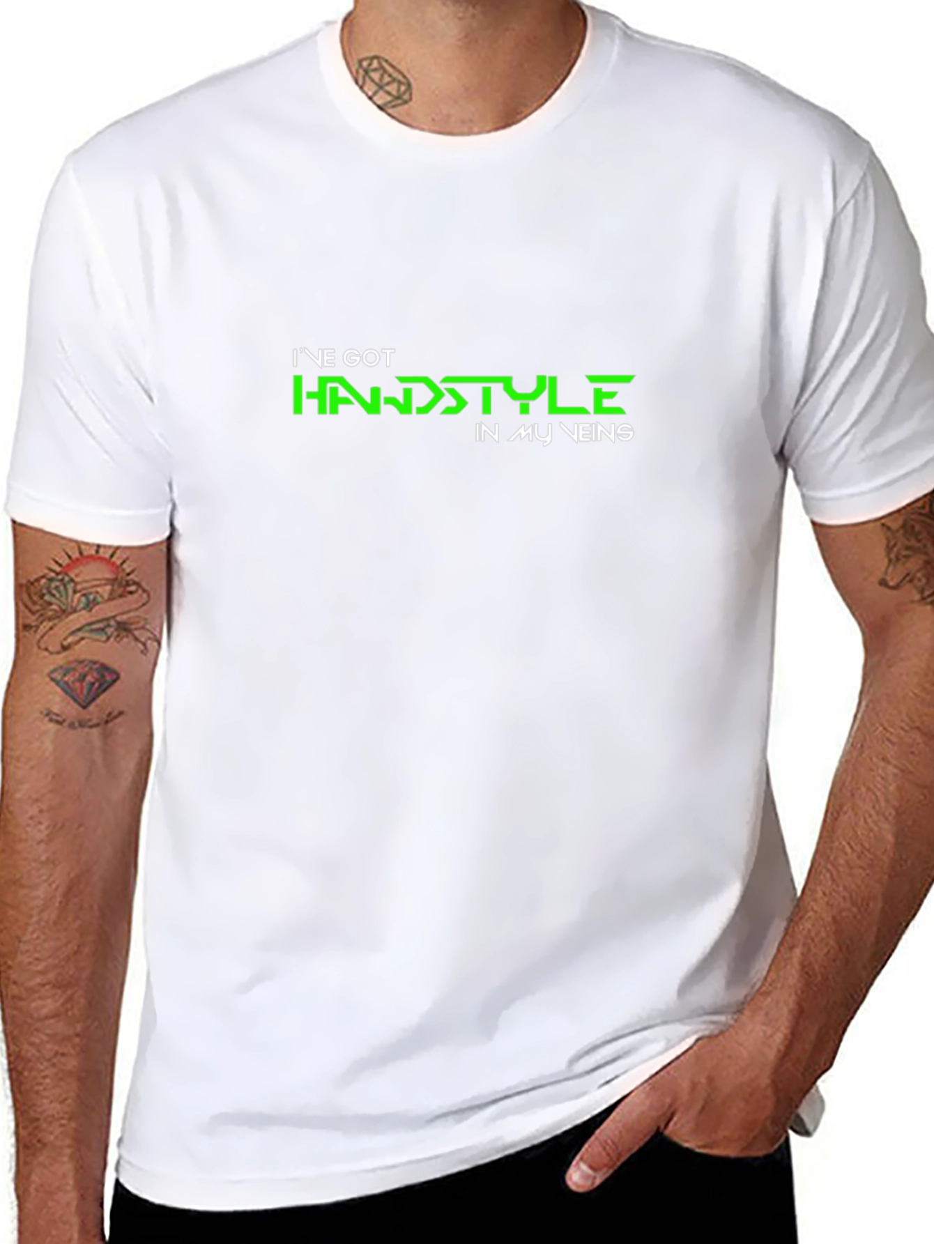Ive Got Hardstyle In My Veins Black T-Shirt