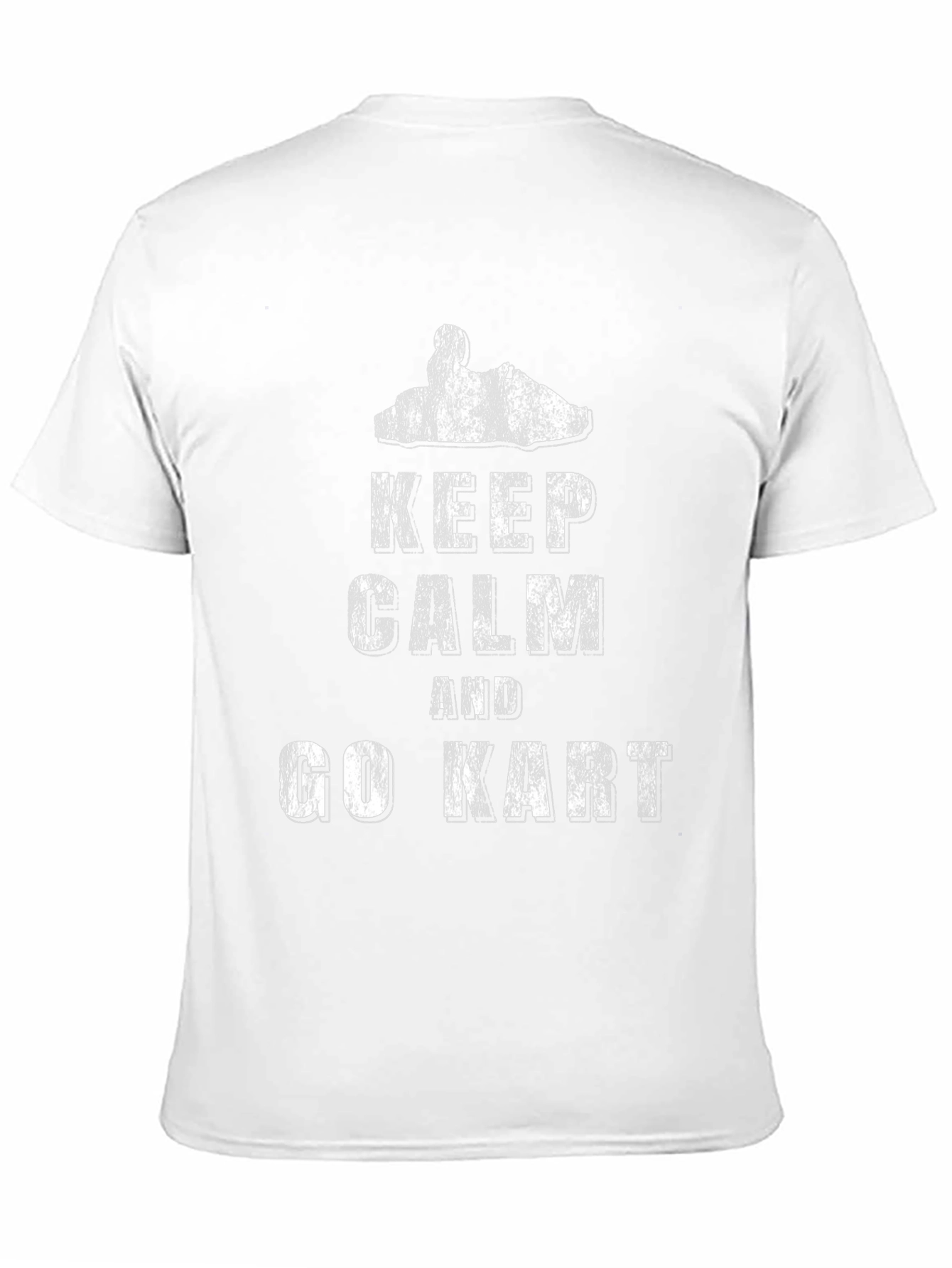 Keep Calm and Go Kart Graphic T-Shirt