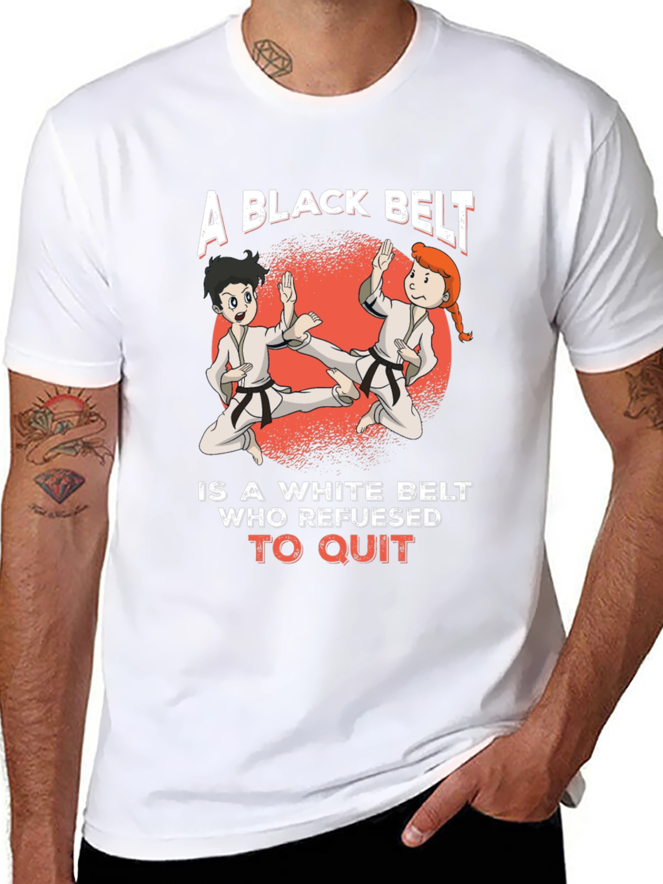 Black Belt Karate T-Shirt Martial Arts Gift