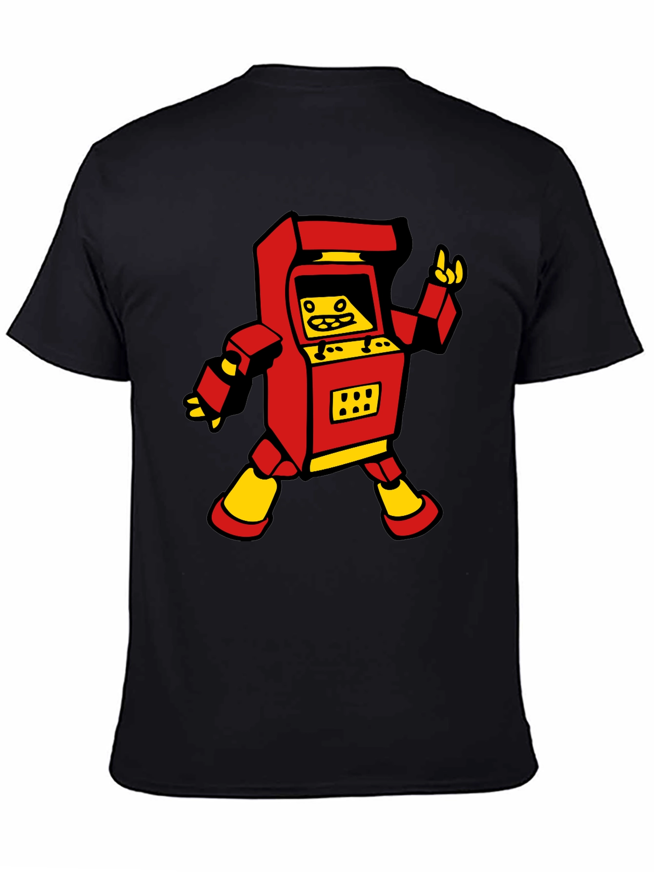 Retro Arcade Game Robot T-Shirt