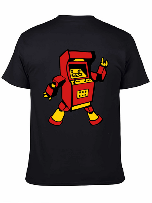 Retro Arcade Game Robot T-Shirt
