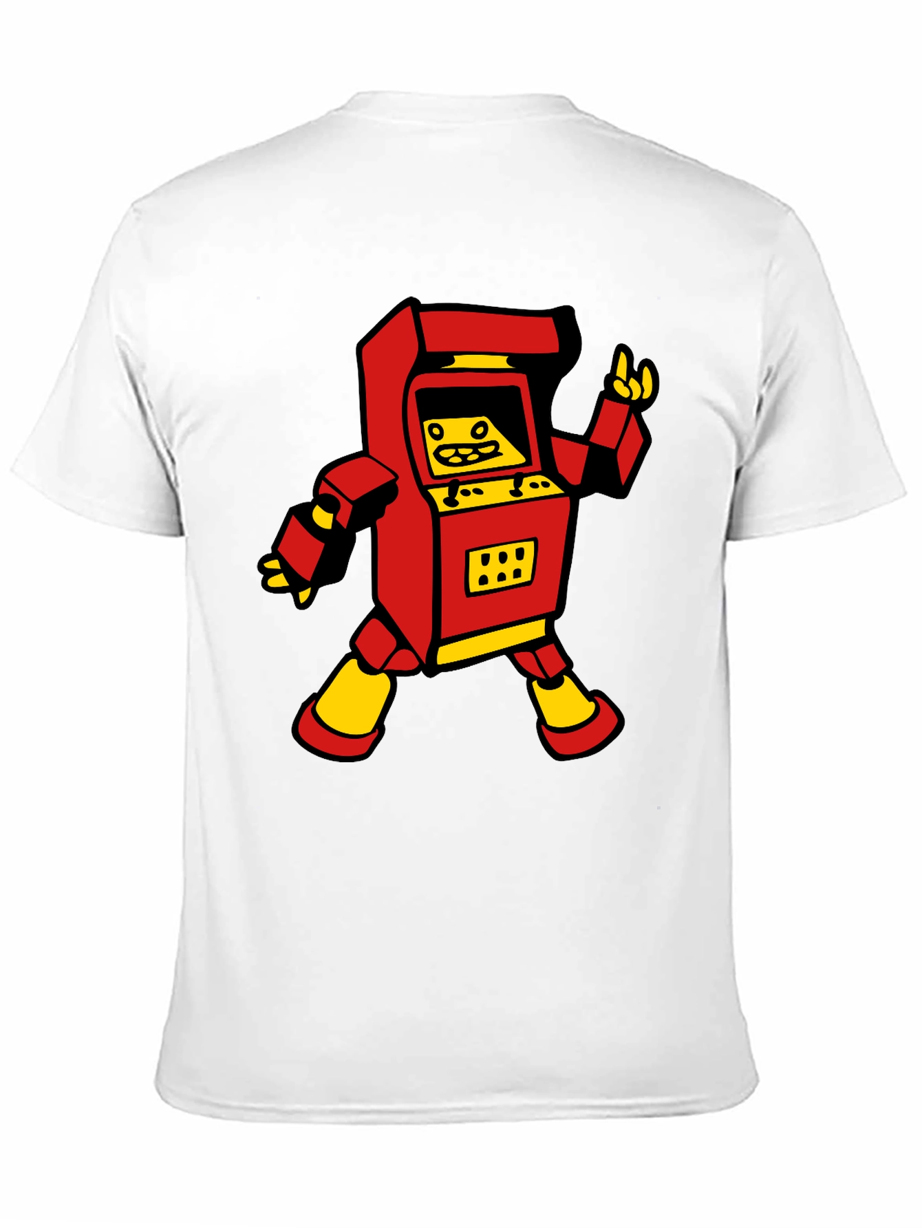 Retro Arcade Game Robot T-Shirt