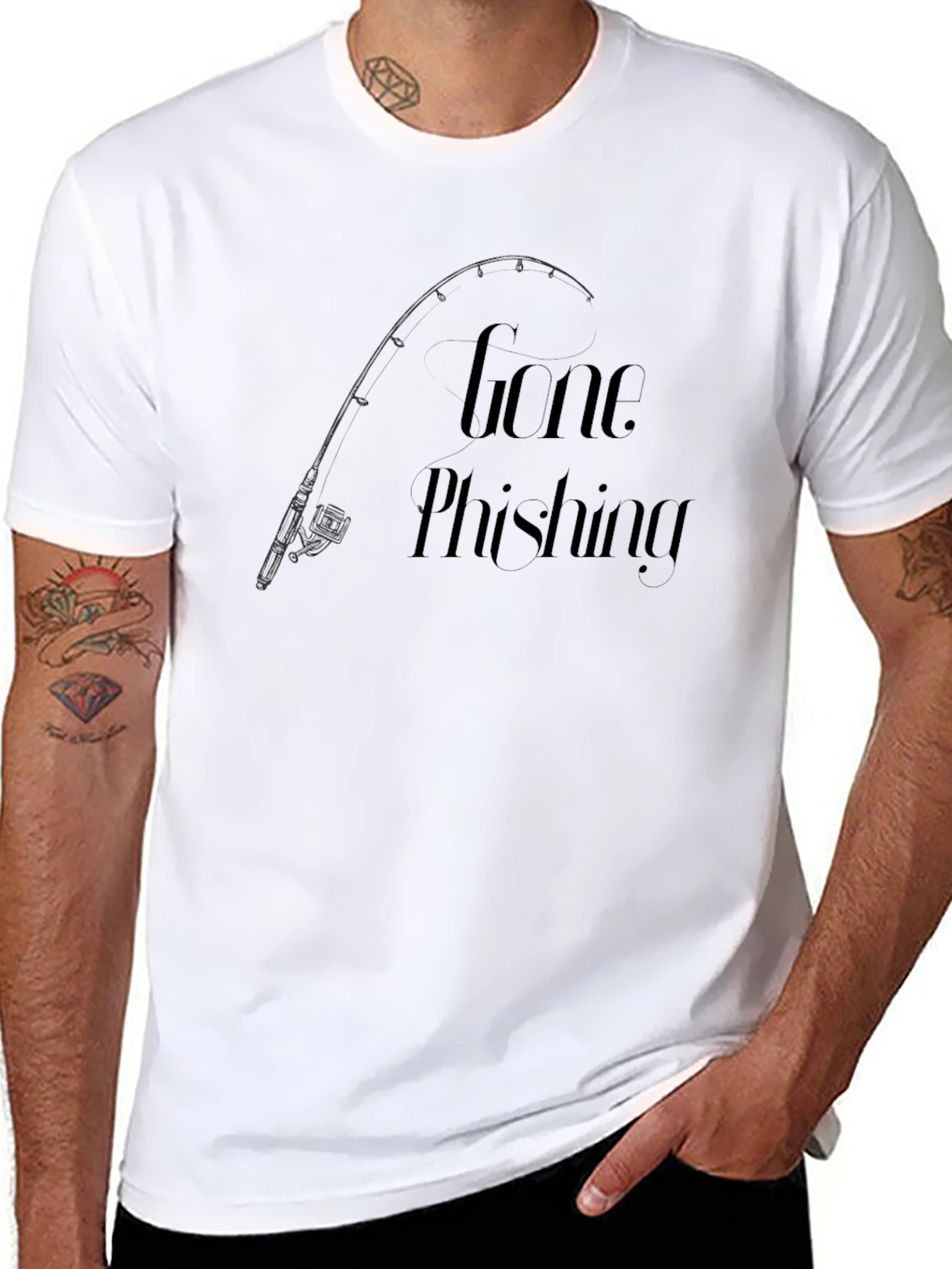 Gone Fishing T-Shirt - Angler Tee