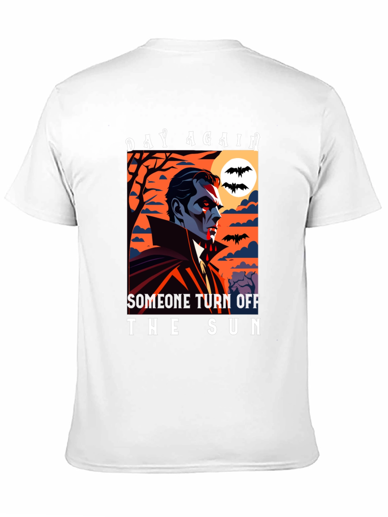 Vampire Turn Off The Sun Graphic Tee