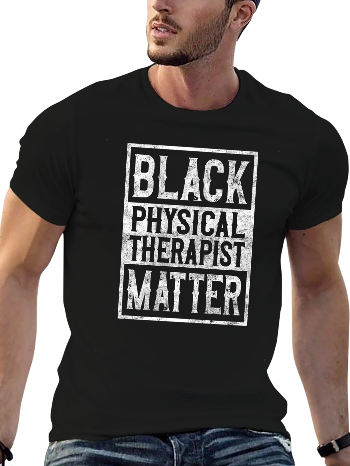 Black Physical Therapist Matter T-Shirt