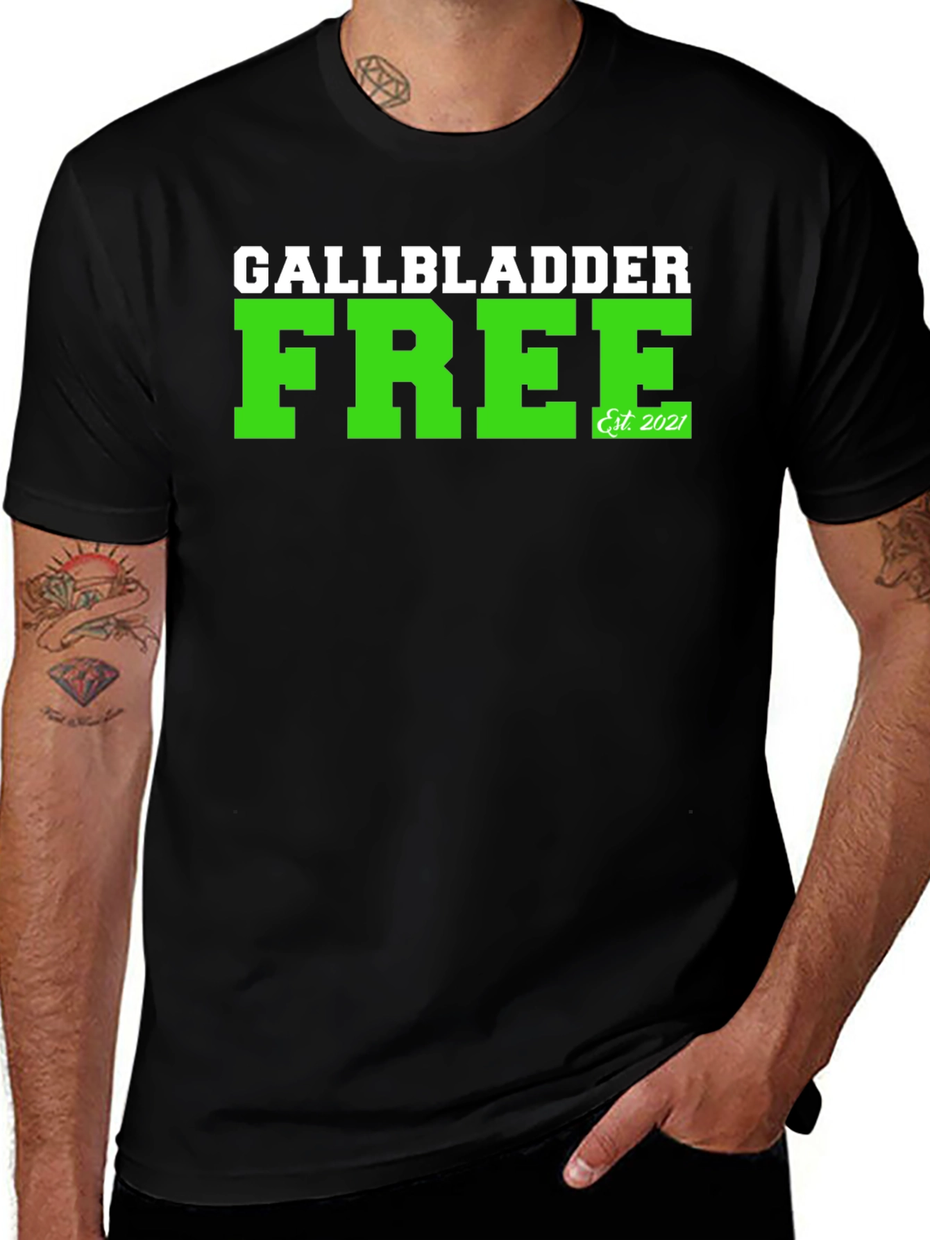 Gallbladder Free Est 2021 T-Shirt