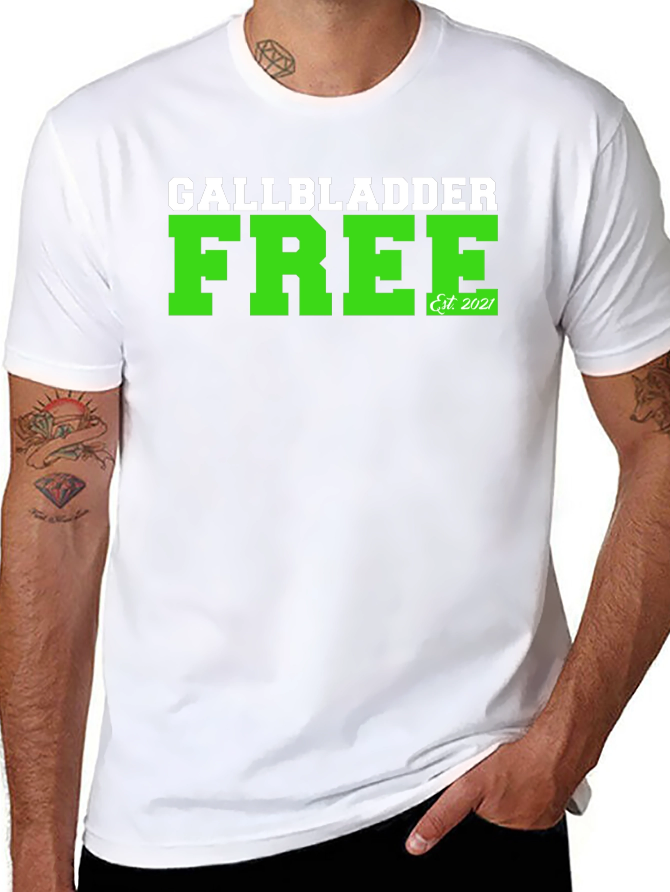 Gallbladder Free Est 2021 T-Shirt