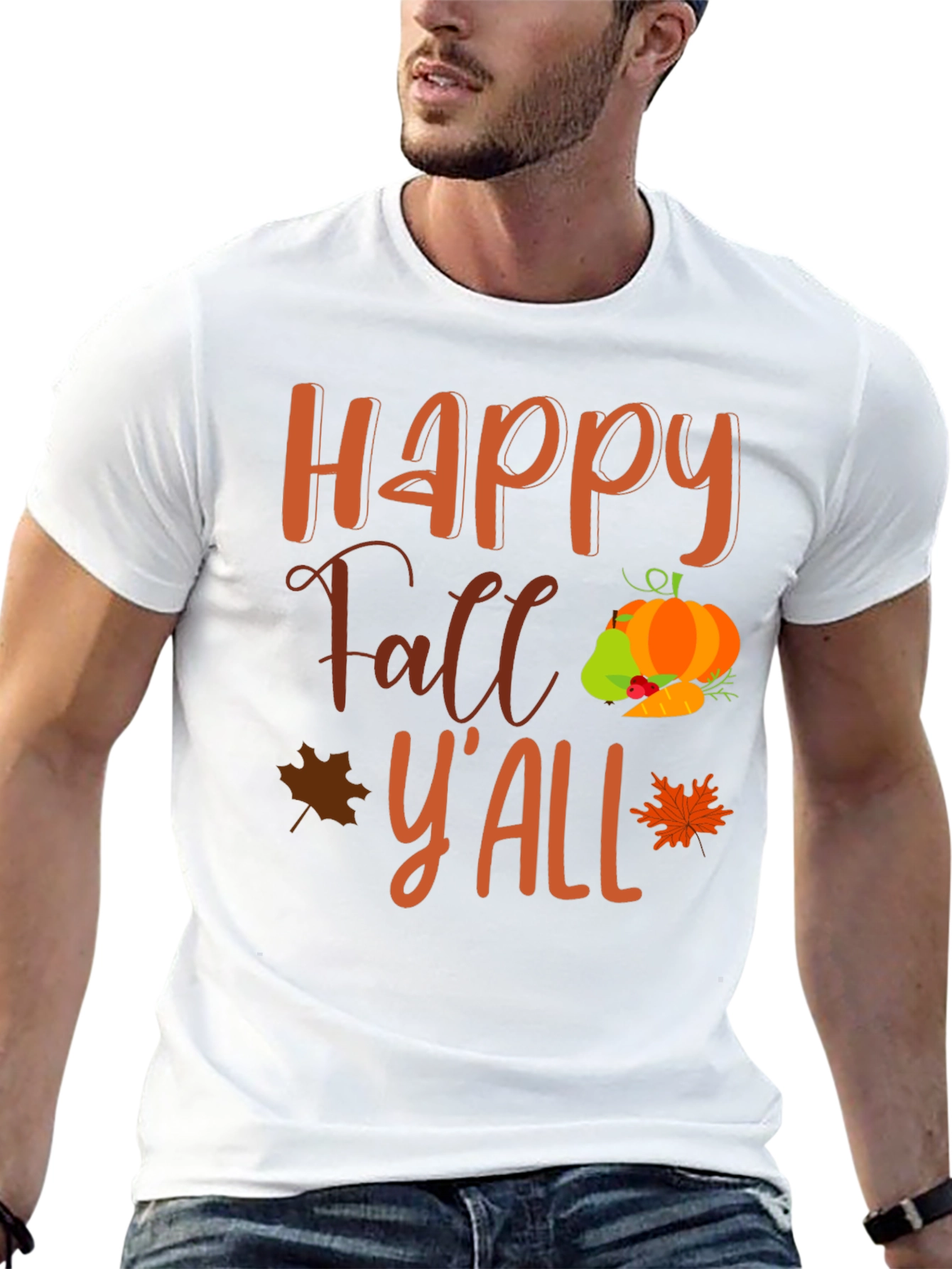 Happy Fall Yall Graphic Tee
