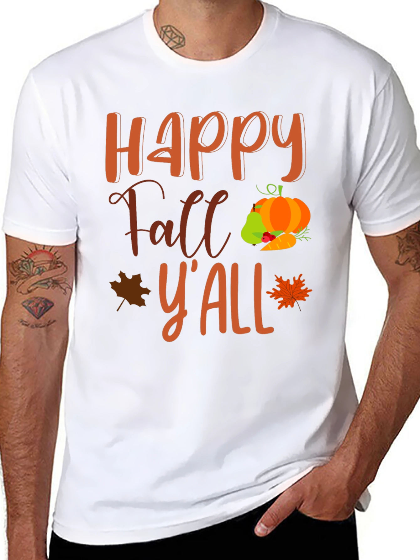Happy Fall Yall Graphic Tee