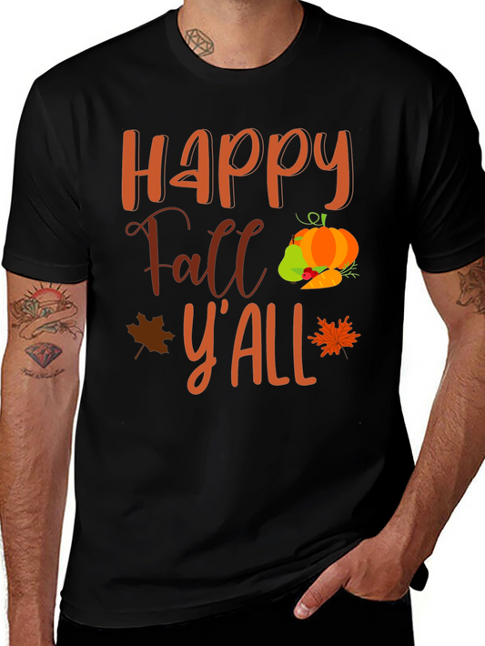 Happy Fall Yall Graphic Tee