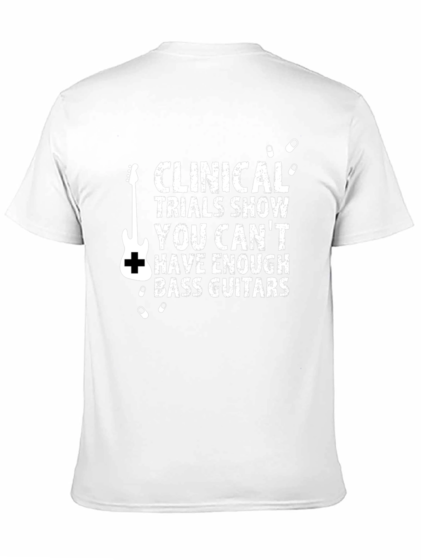 Clinical Trials Bass Guitar Graphic Tee