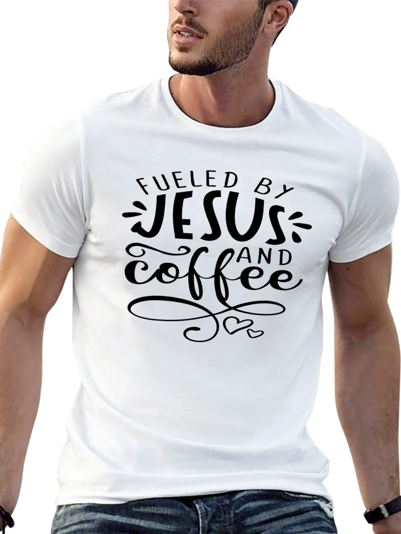 Fueled by Jesus and Coffee T-Shirt