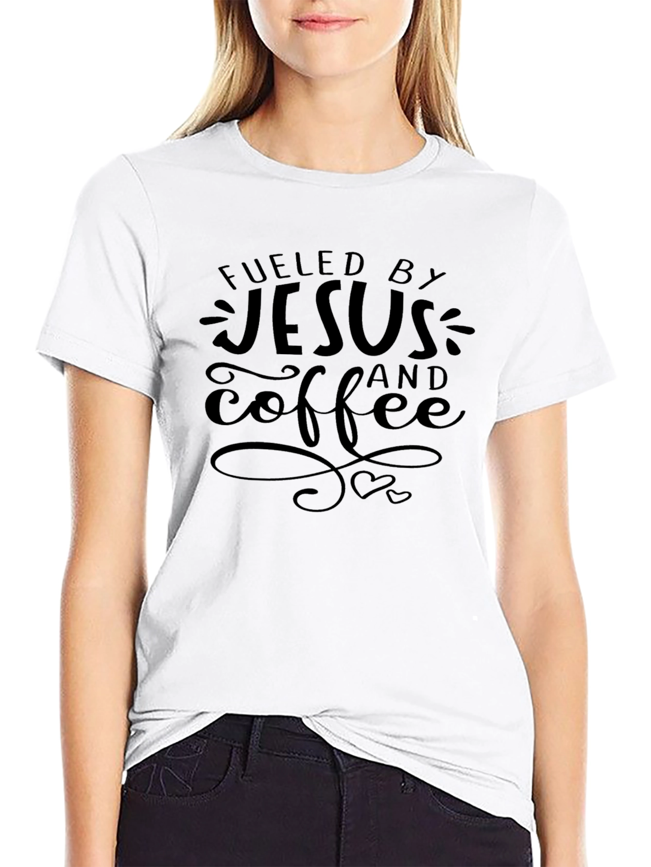 Fueled by Jesus and Coffee T-Shirt