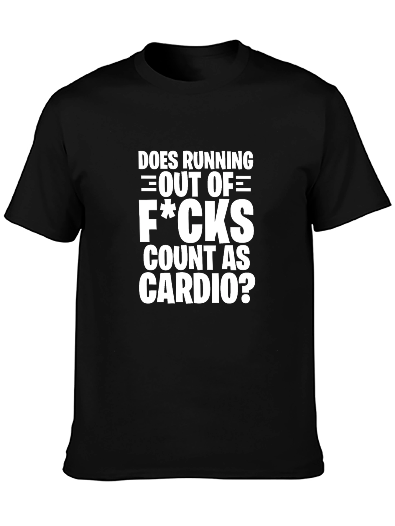 Funny Cardio Workout T-Shirt