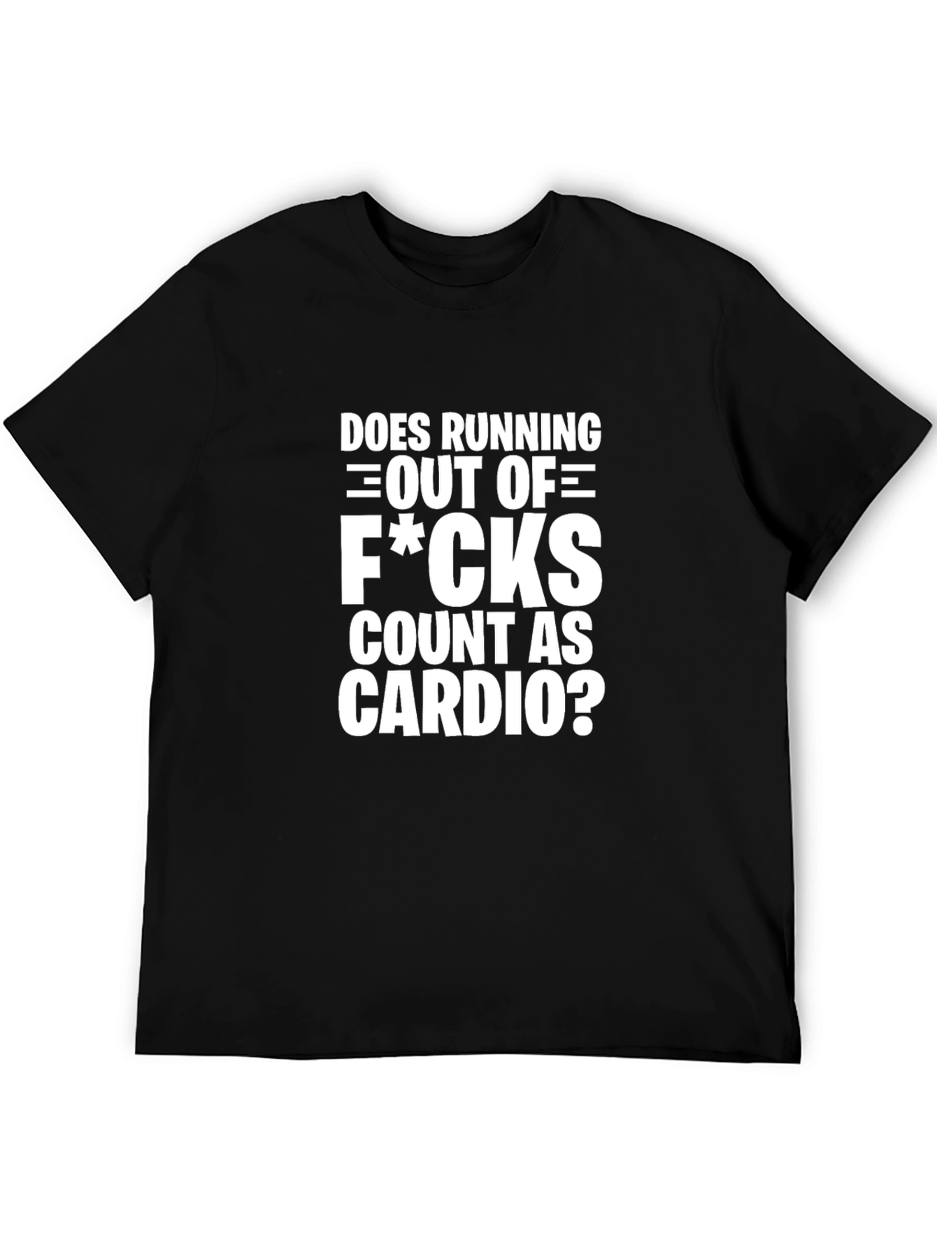 Funny Cardio Workout T-Shirt