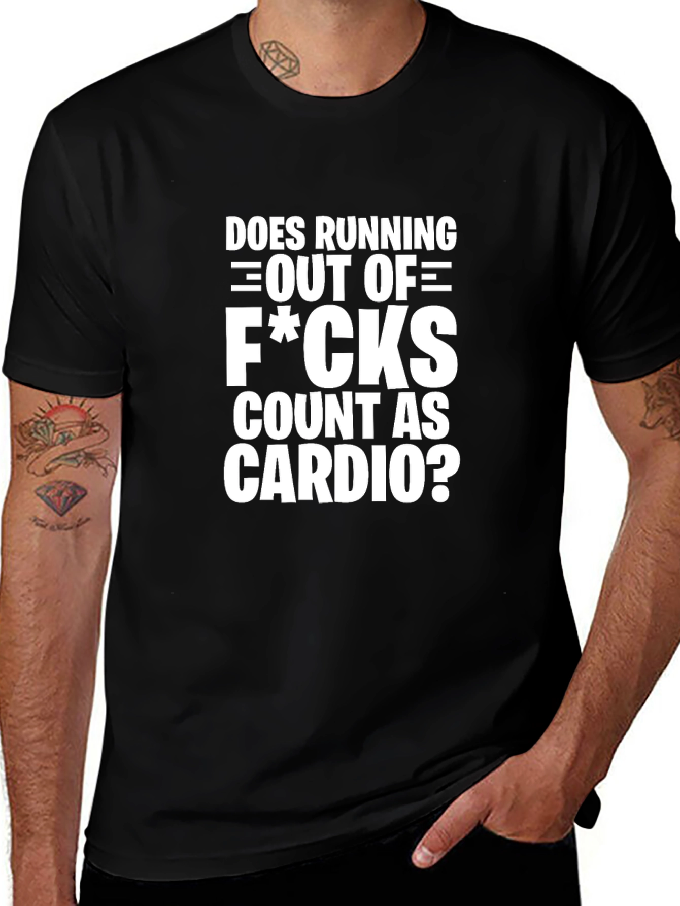 Funny Cardio Workout T-Shirt