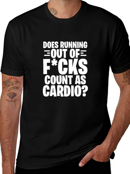 Funny Cardio Workout T-Shirt