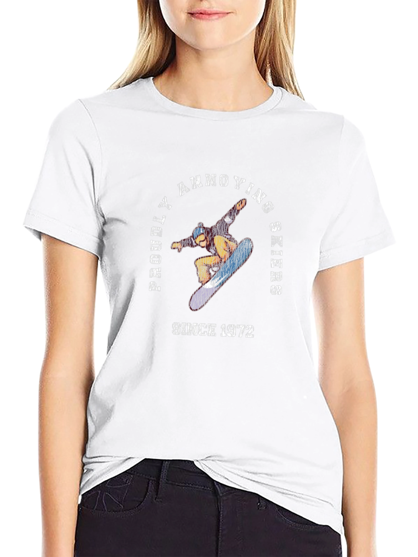 Proudly Annoying Skiers Graphic T-Shirt