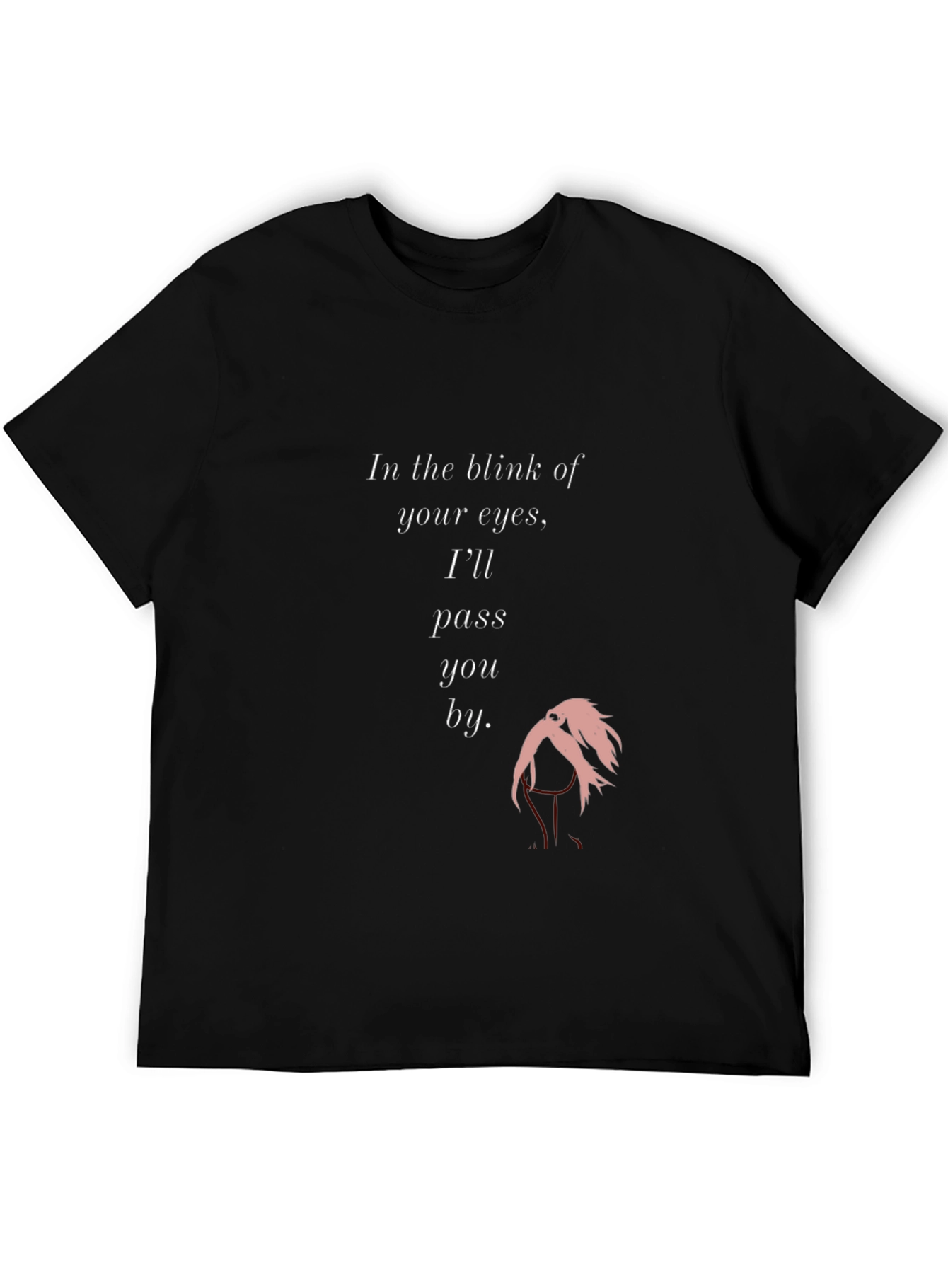 Stylish Blink of an Eye Graphic Tee