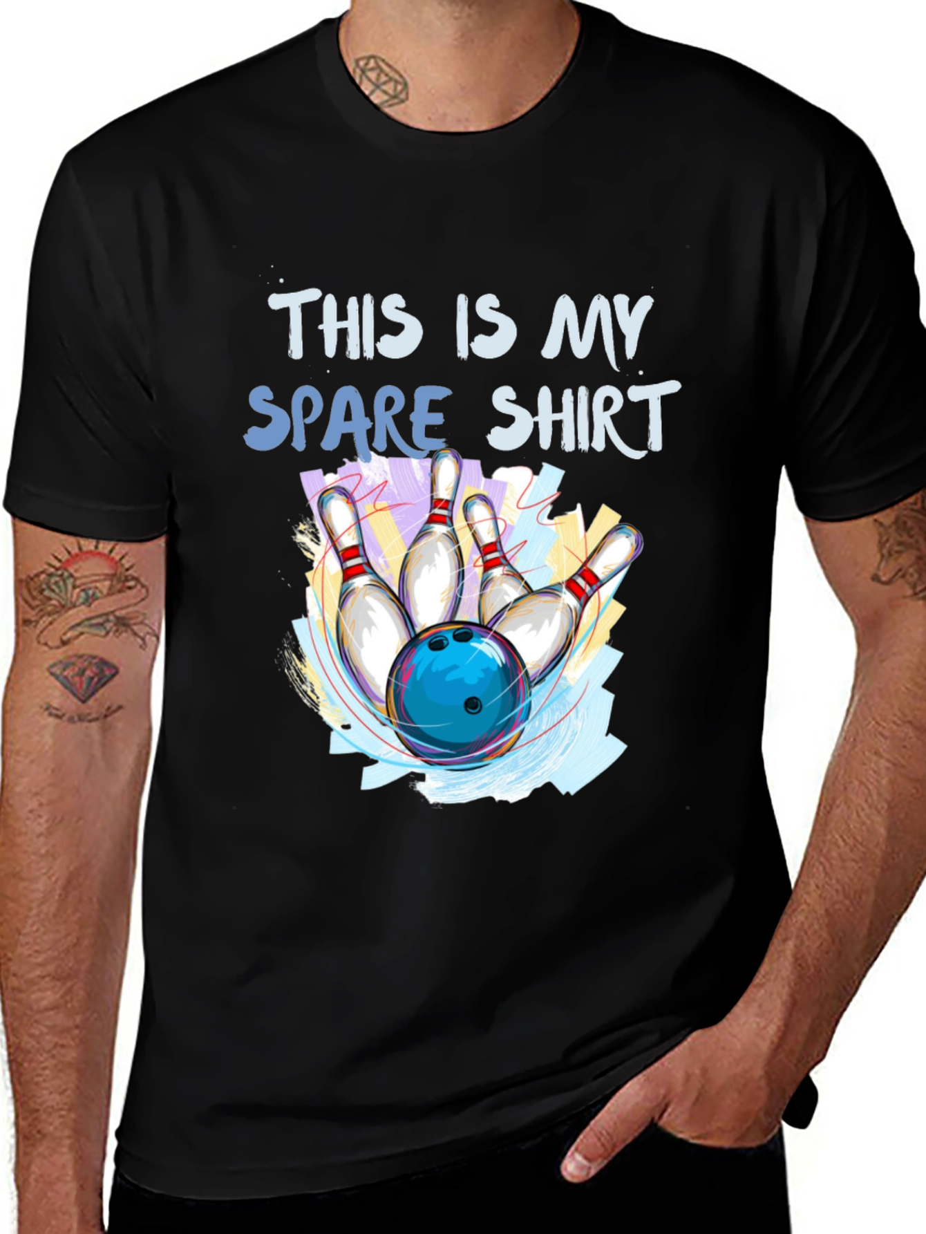 This is My Spare Shirt - Bowling T-Shirt