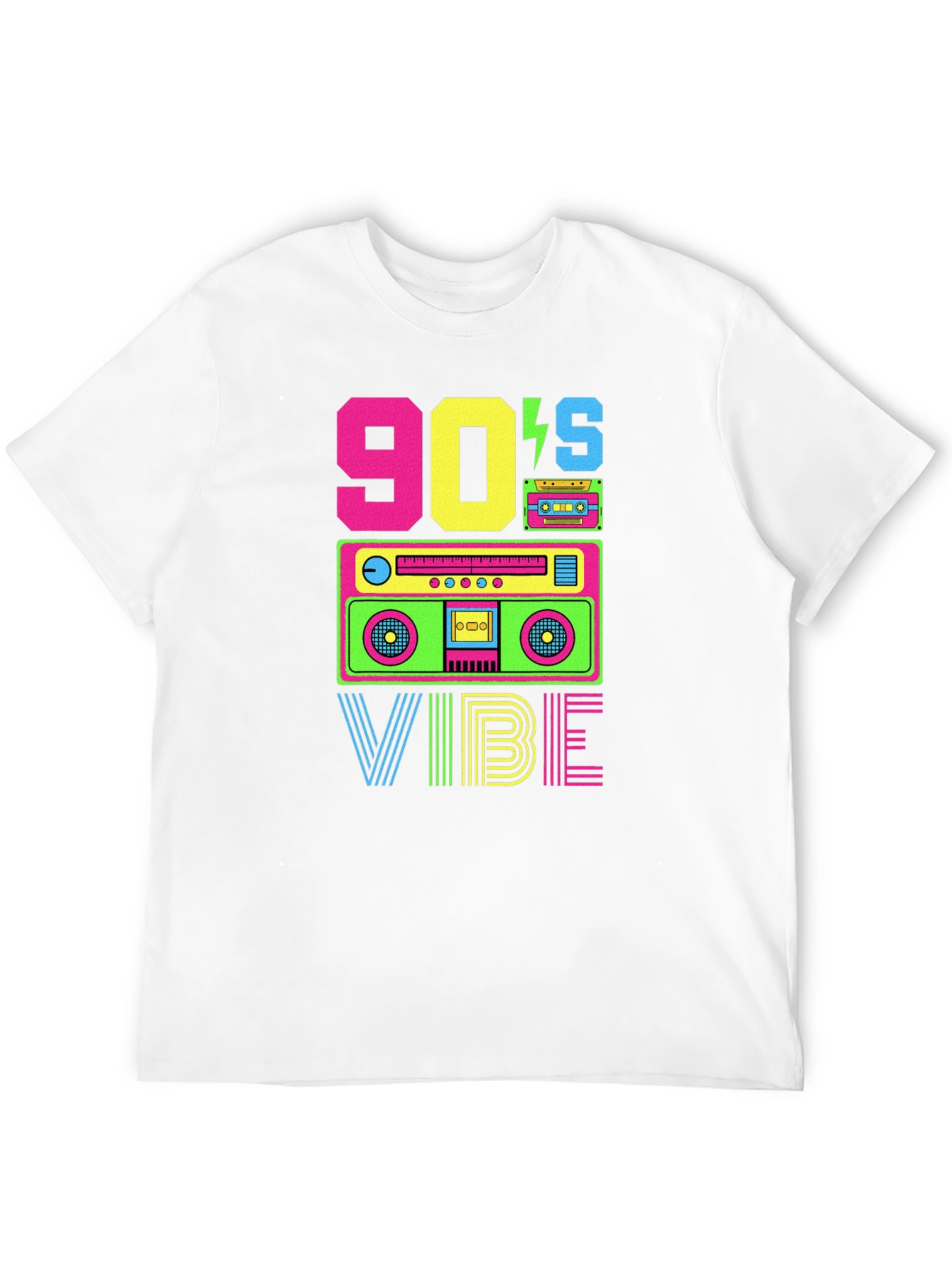 90s Vibe Graphic Tee - Retro Style