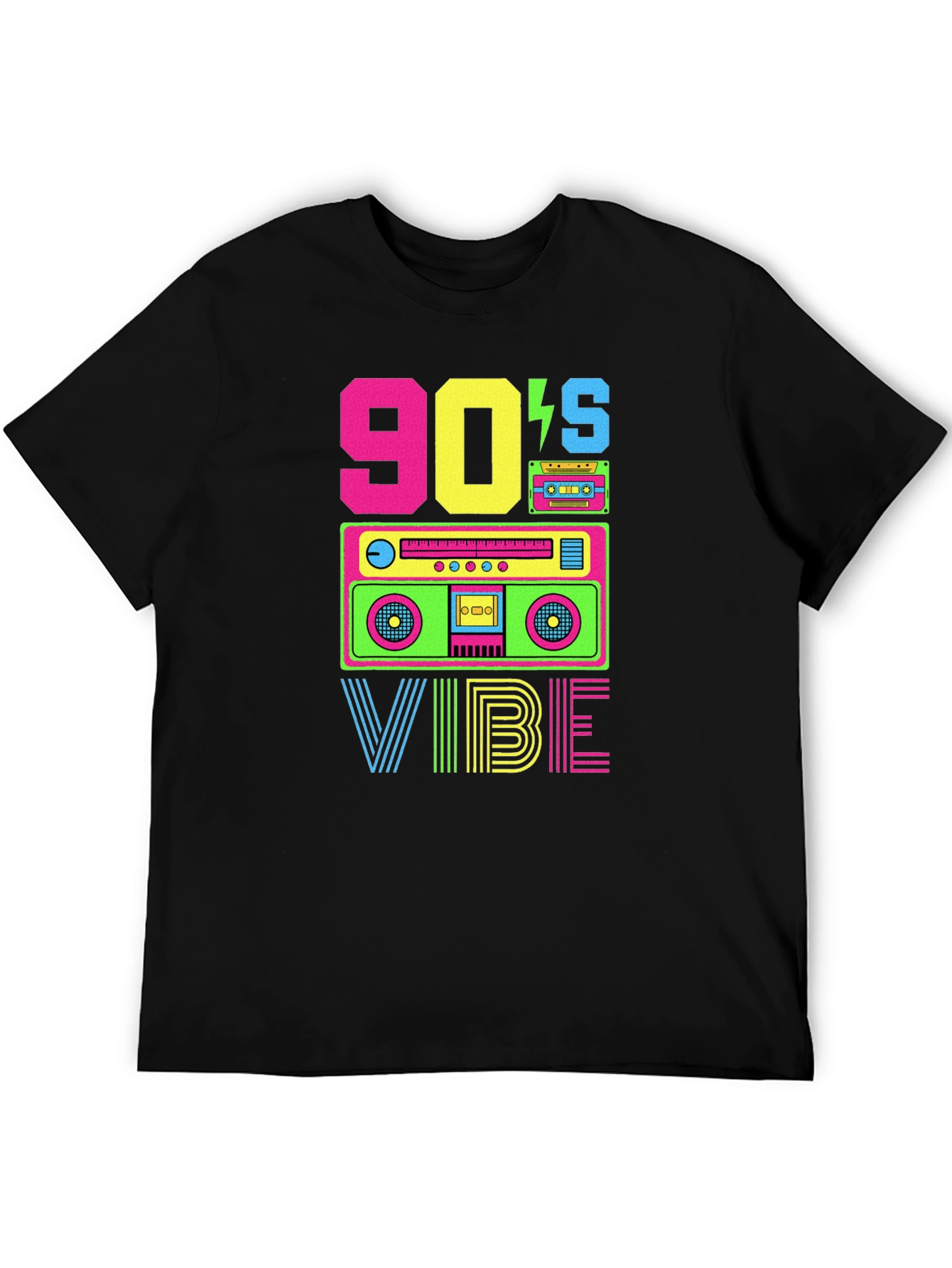 90s Vibe Graphic Tee - Retro Style