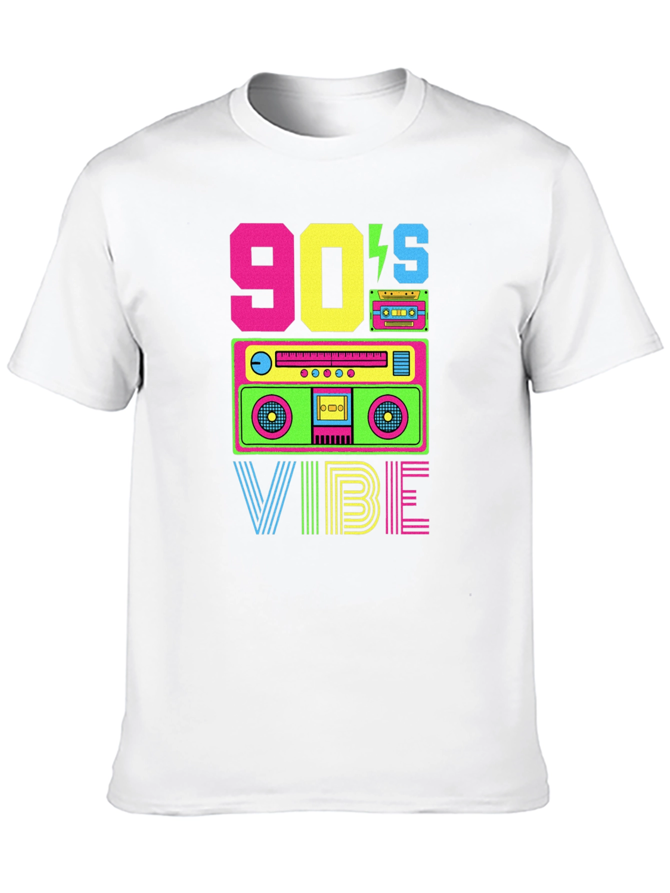 90s Vibe Graphic Tee - Retro Style