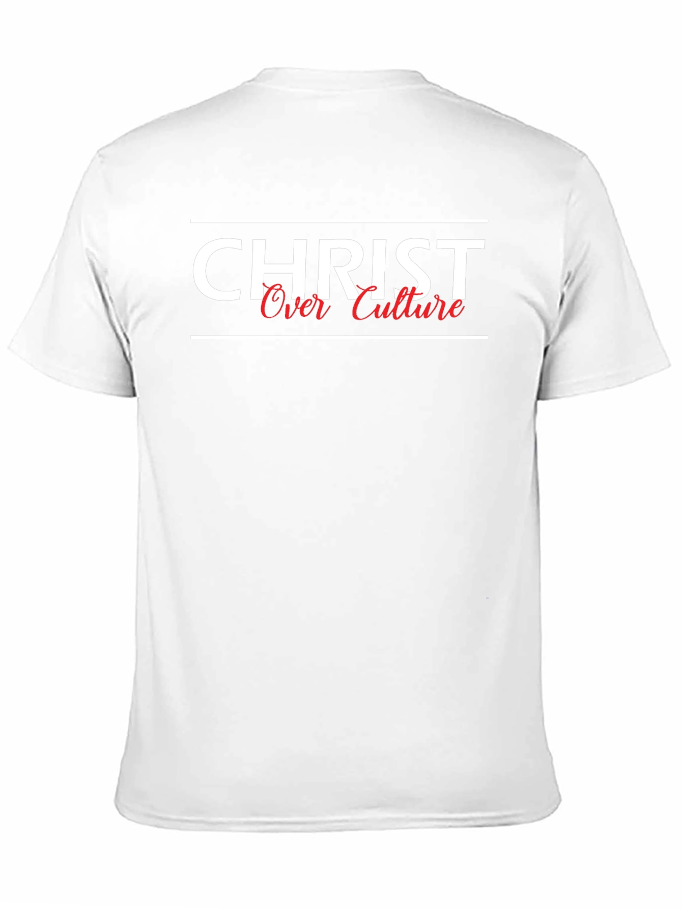 Christ Over Culture Graphic Tee - Black
