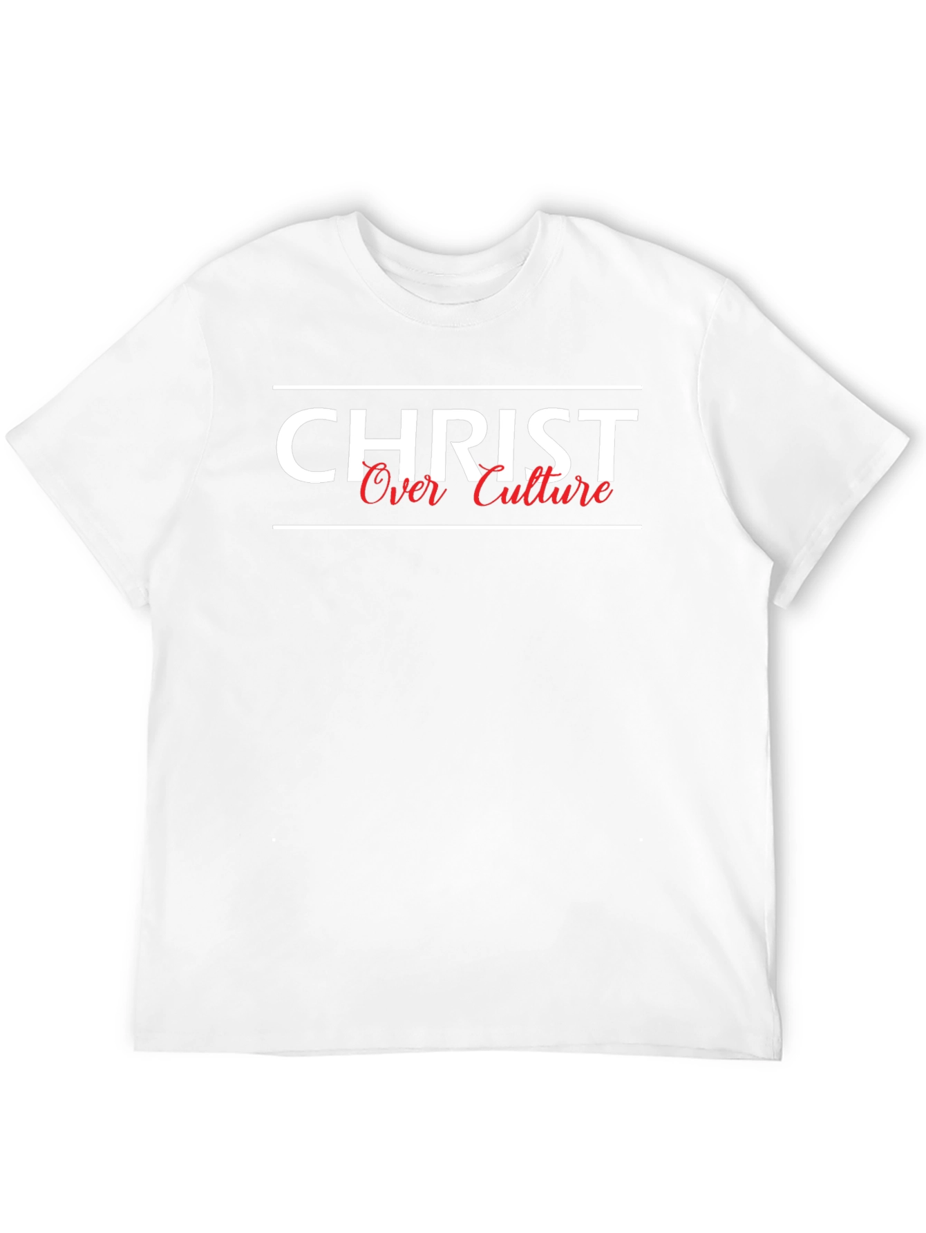 Christ Over Culture Graphic Tee - Black