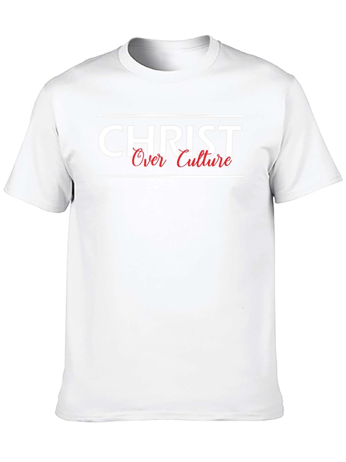 Christ Over Culture Graphic Tee - Black