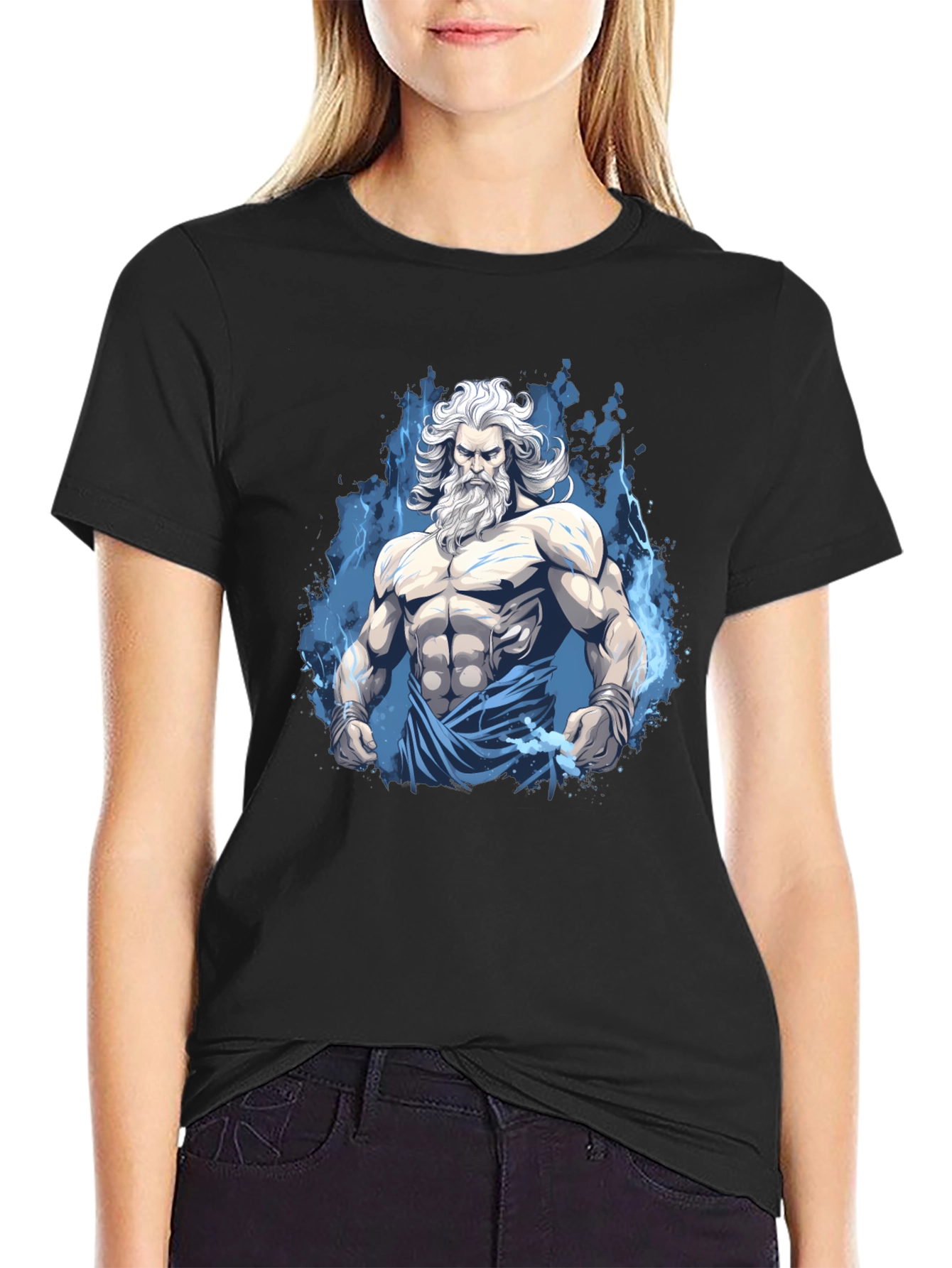 Zeus Graphic T-Shirt - Mythical God Design