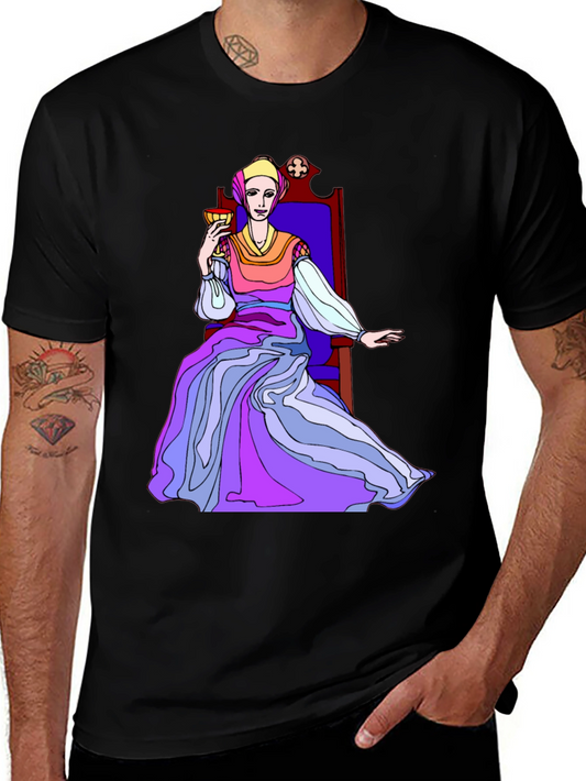 Queen of Cups Tarot Card T-Shirt