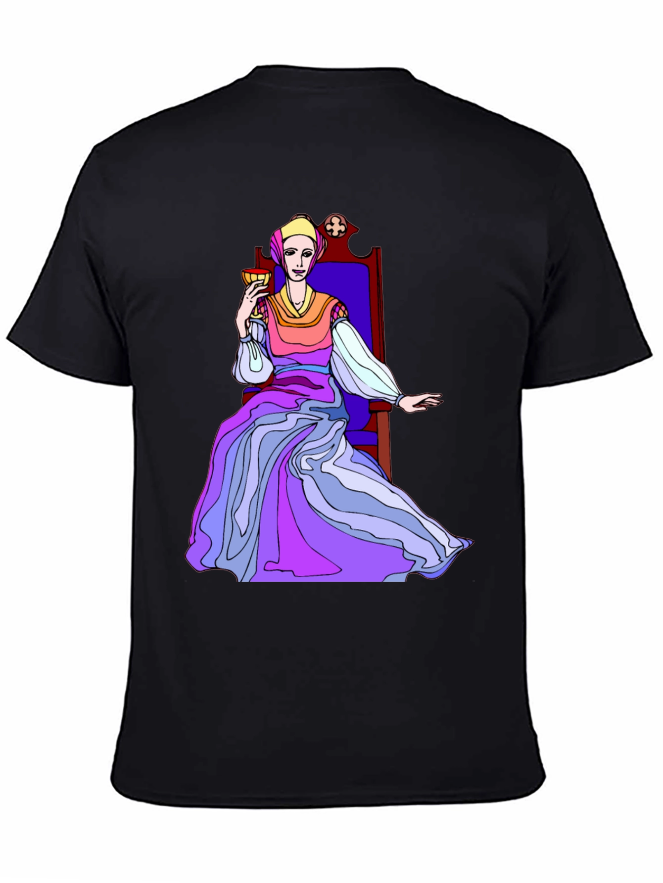 Queen of Cups Tarot Card T-Shirt