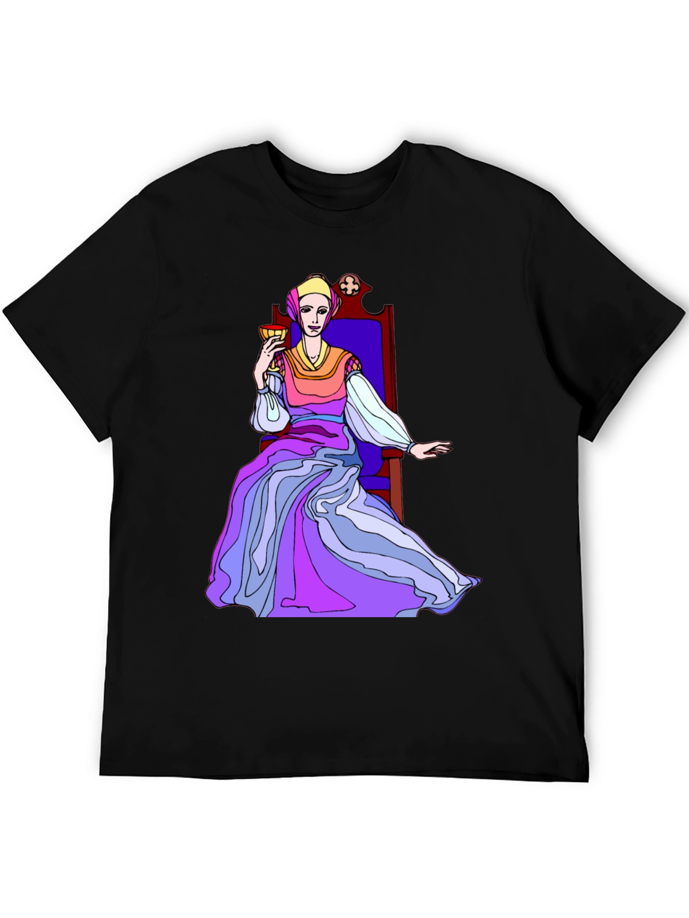 Queen of Cups Tarot Card T-Shirt