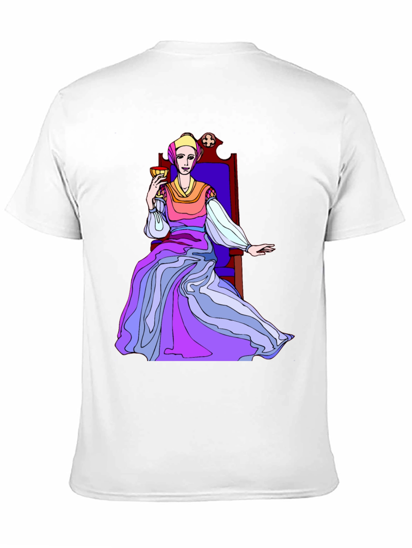 Queen of Cups Tarot Card T-Shirt