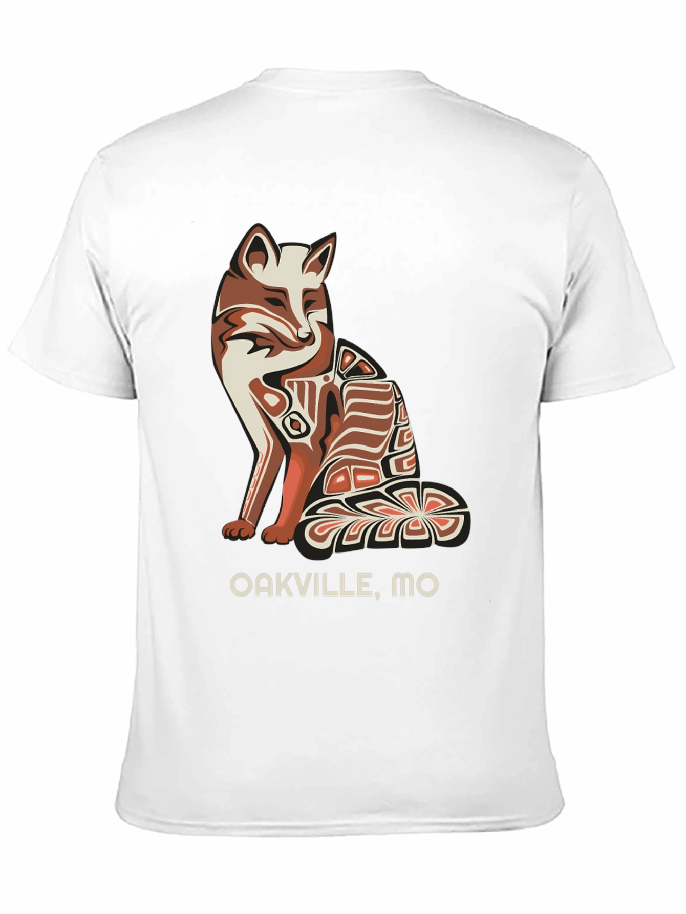 Oakville MO Fox Graphic Tee - Black
