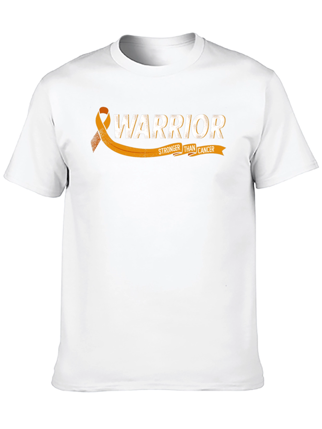 Warrior Stronger Than Cancer Awareness Ribbon T-Shirt