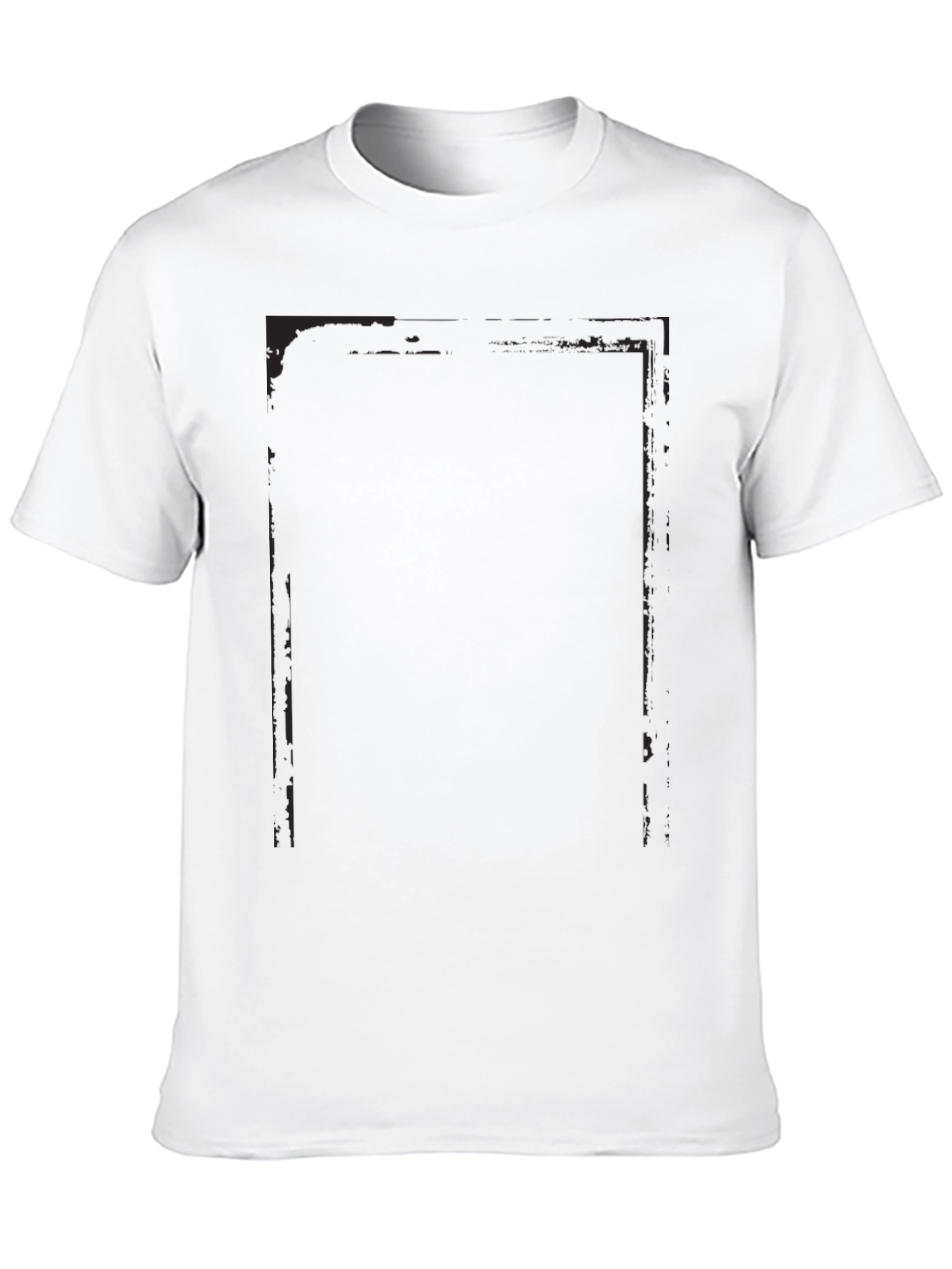 Mens Black Crewneck T-Shirt