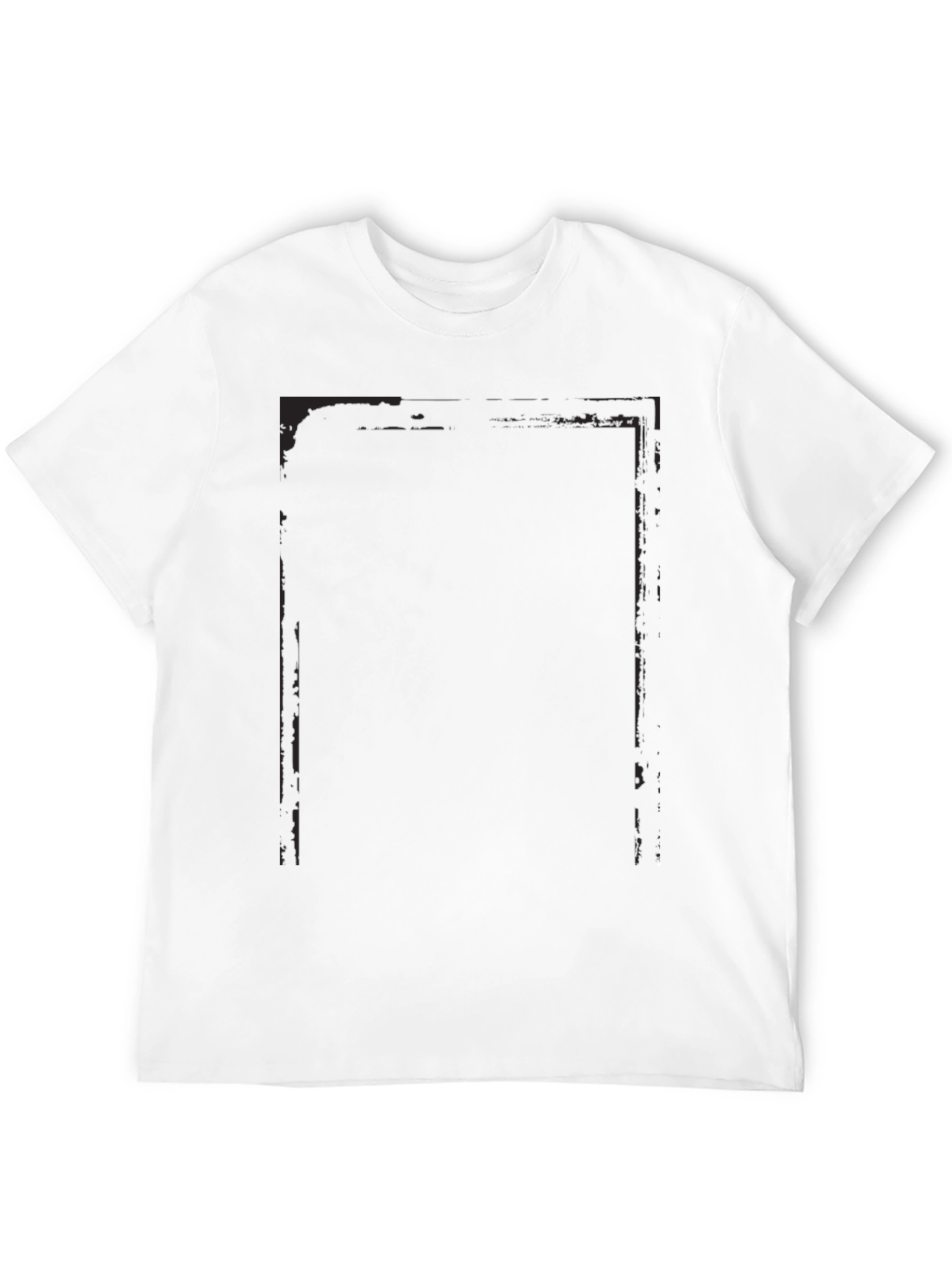 Mens Black Crewneck T-Shirt