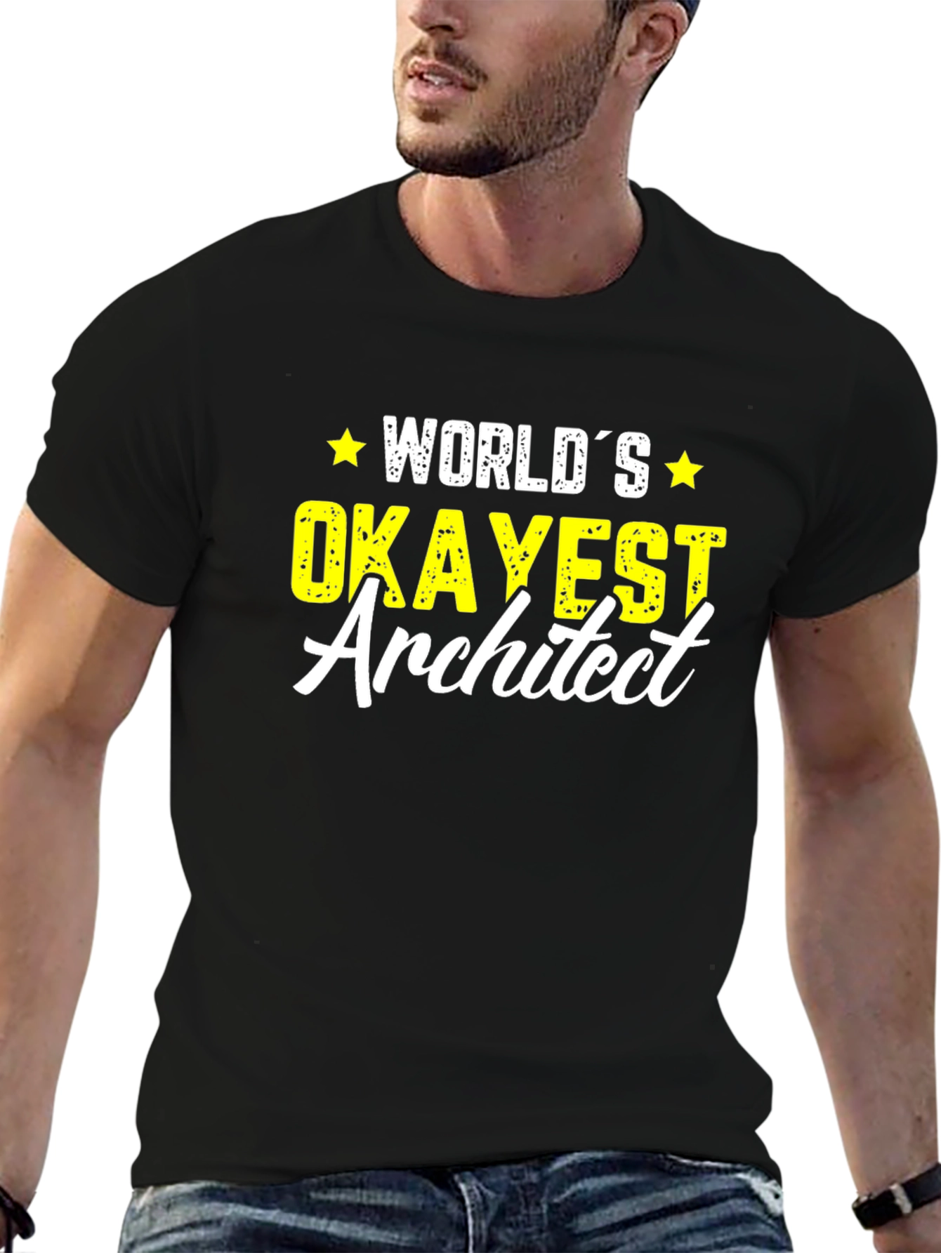 Worlds Okayest Architect T-Shirt