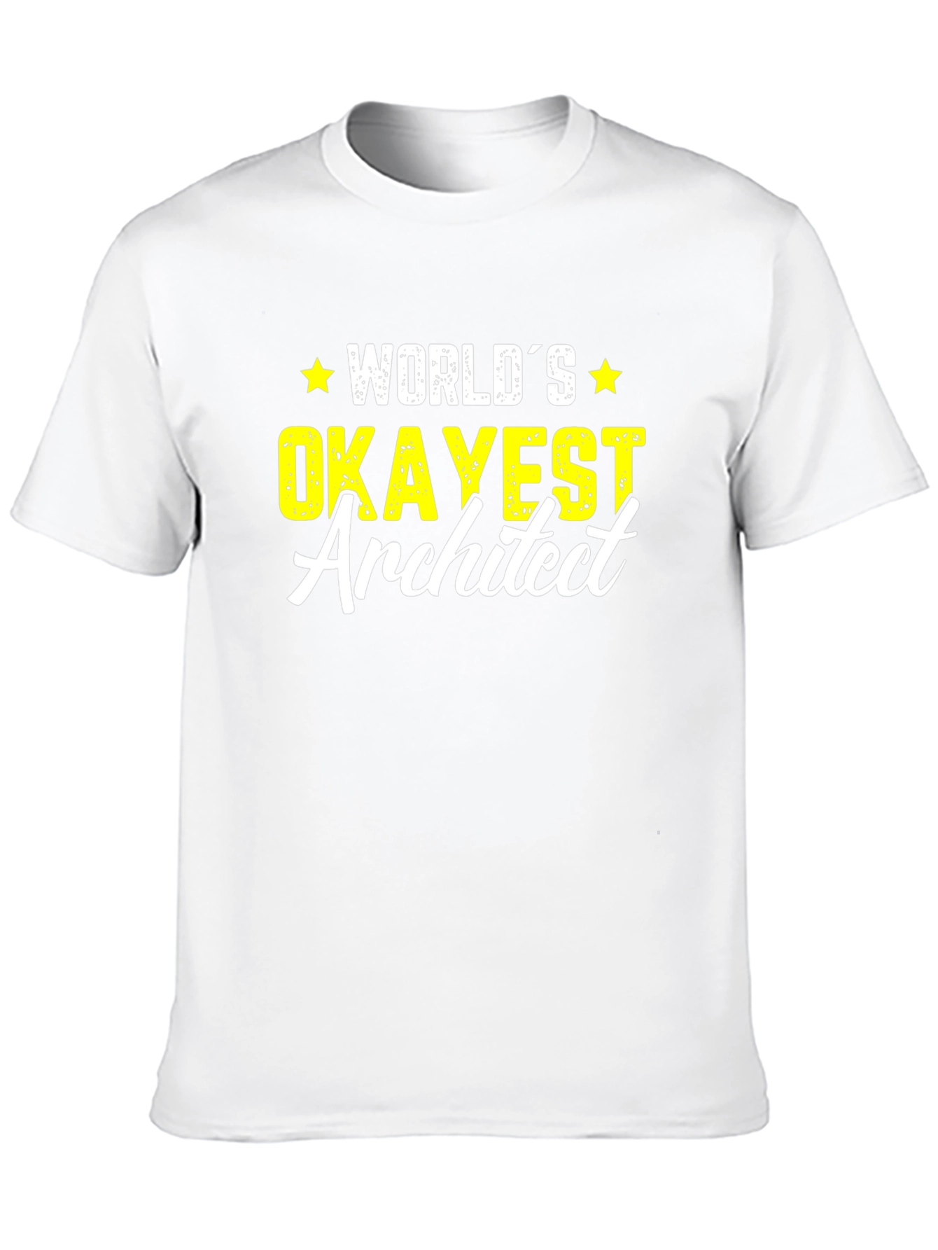 Worlds Okayest Architect T-Shirt