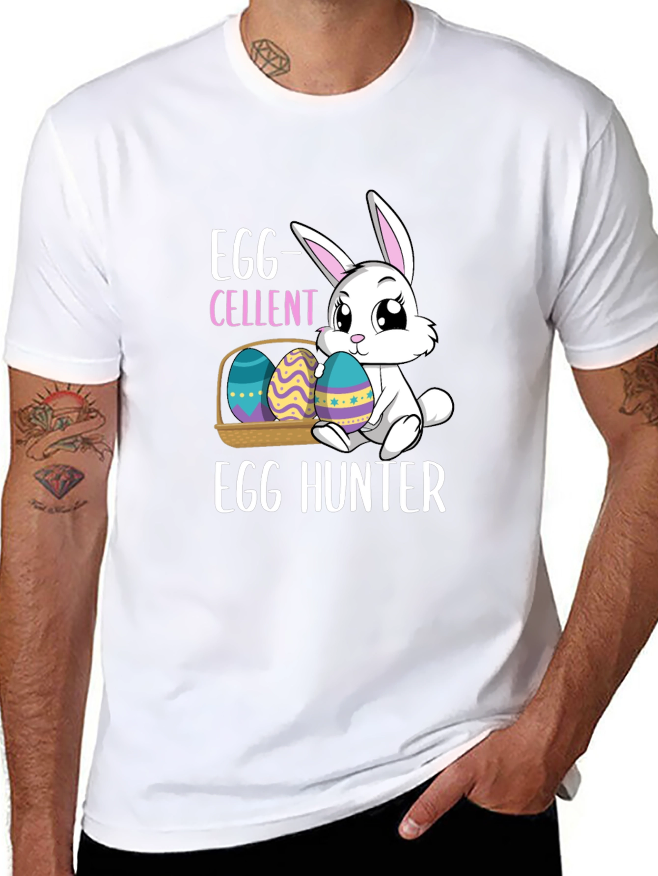 Egg-cellent Easter Bunny T-Shirt