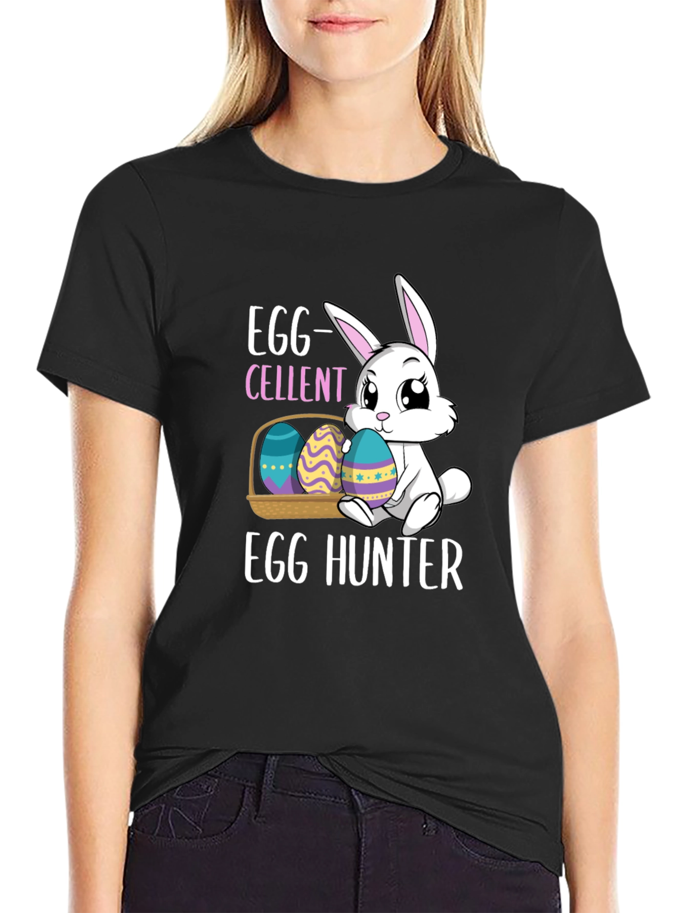Egg-cellent Easter Bunny T-Shirt